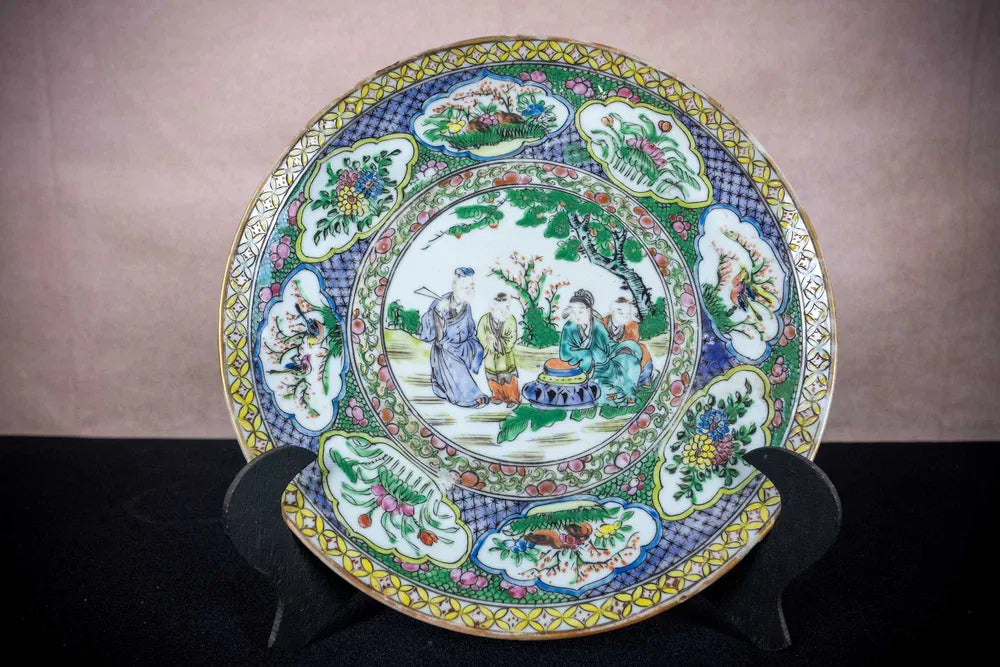 Prato Dinastia Qing Séc. XVIII