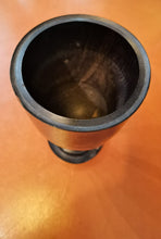 Carregar imagem no visualizador da galeria, This is a unique African Etched Ebony Mortar and Pestle from Mozambique dated from 1970’s

