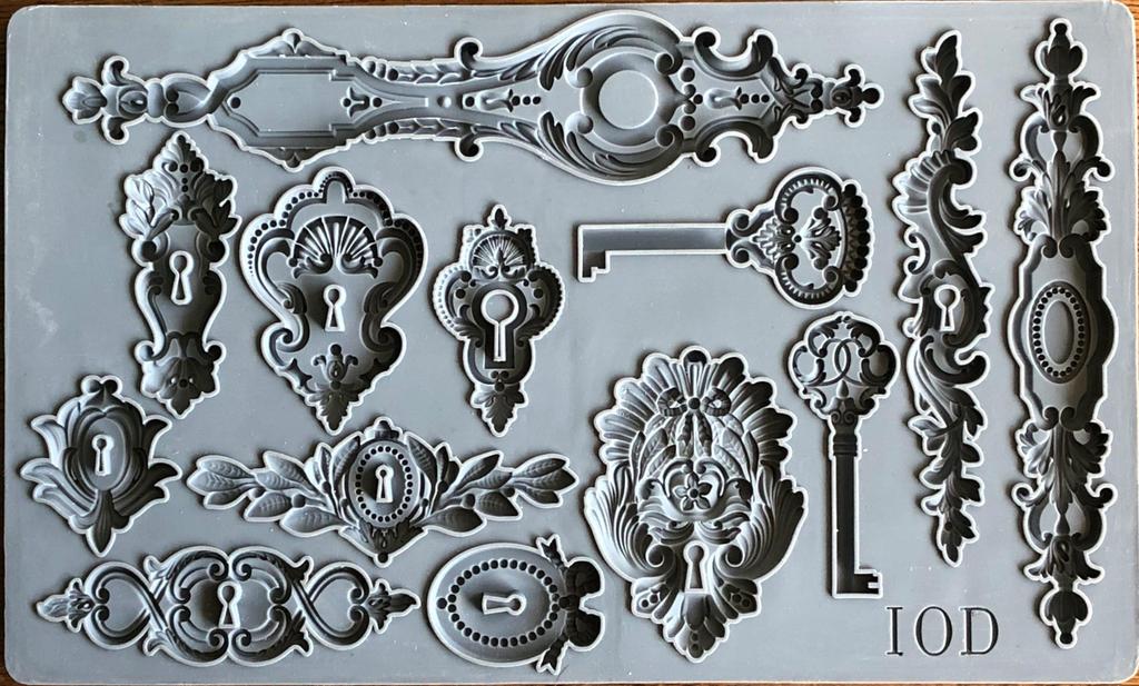 Iron Orchid Designs LOCK AND KEY Molde.